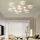 Plafonnier led télécommande simple blanc décoratif 2023
