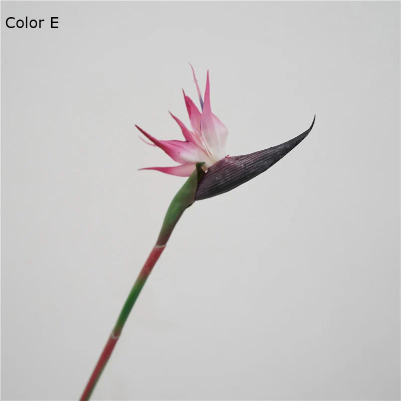 fleur artificielle strelitzie pour décoration fête mariage et intérieur - vue 7 sur 11