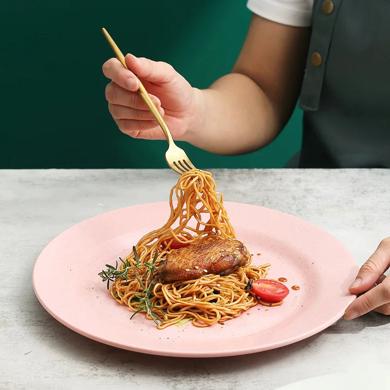 assiettes nordiques polypropylène légères ecologiques cuisine sûres - vue 6 sur 7