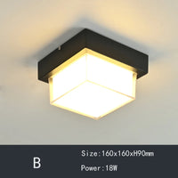 applique murale de jardin étanche à led durable pour extérieur