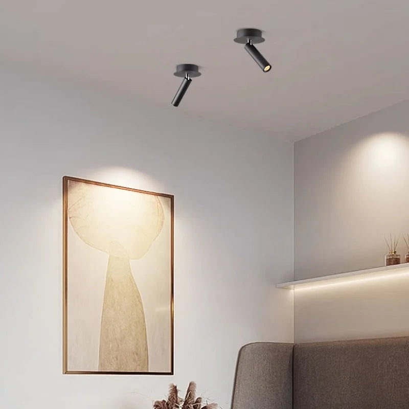 spot led moderne créatif pour éclairage d'ambiance intérieur - vue 5 sur 8