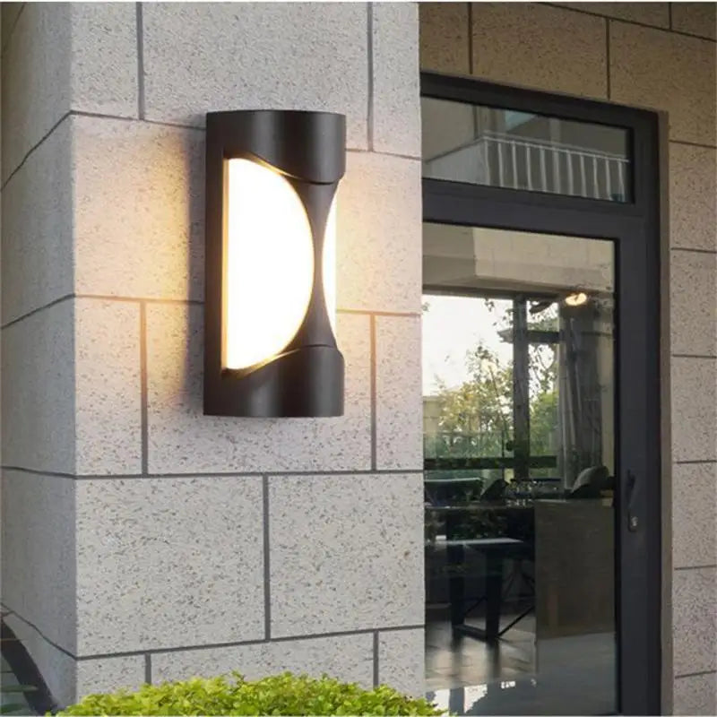 applique murale led résistantes à l'humidité pour décoration extérieure rurale
