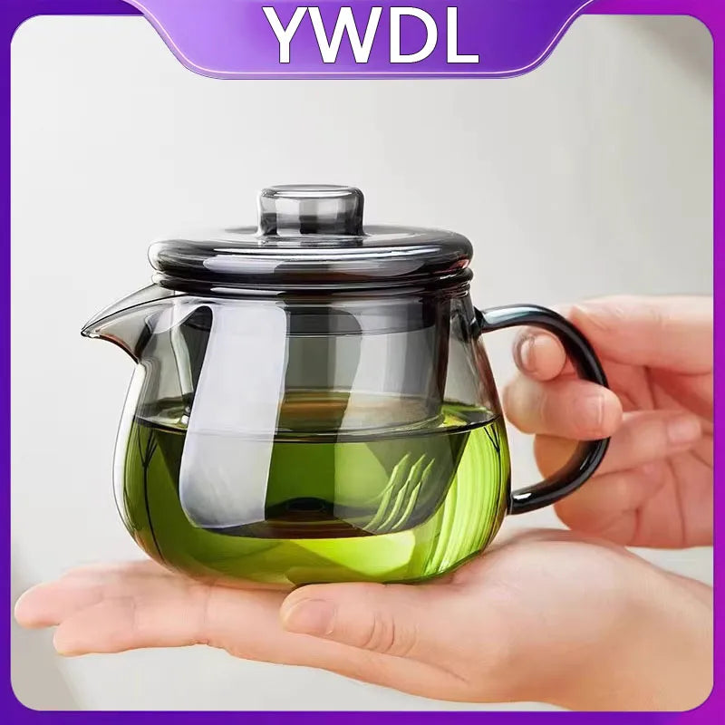 Théière verre borosilicate avec infuseur 1l minimaliste
