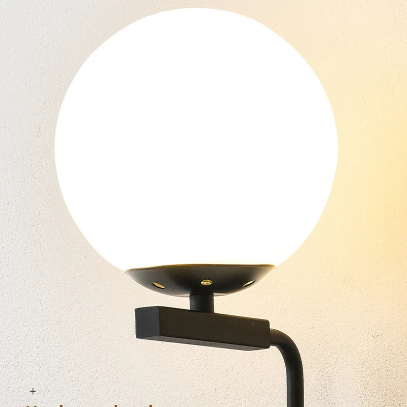 Applique led vintage escalier loft noir - vue 6 sur 9