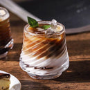 Verres whisky relief style luxe pour spiritueux set