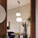 suspension scandinave grande boule de verre pour salon