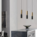 lampe suspendue en pierre réglable avec cordon d'ampoule