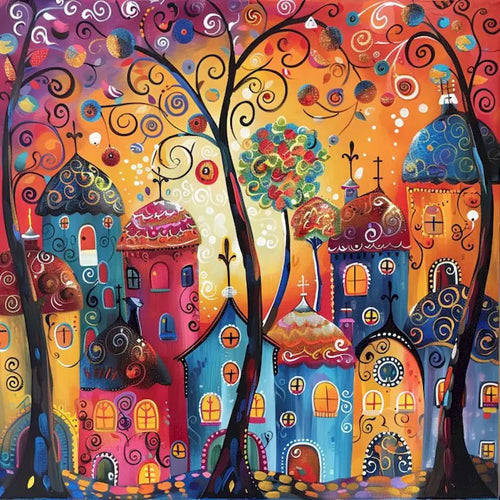 kit peinture par numéros décorations artisanales pour la maison