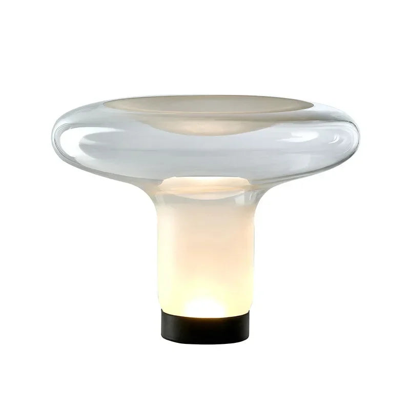 Italy Design Mushroom Table Lamps Glass Desk Light Close to Original for Bedroom Living Room - vue 7 sur 7