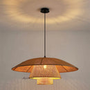 Lampe Vintage en rotin
