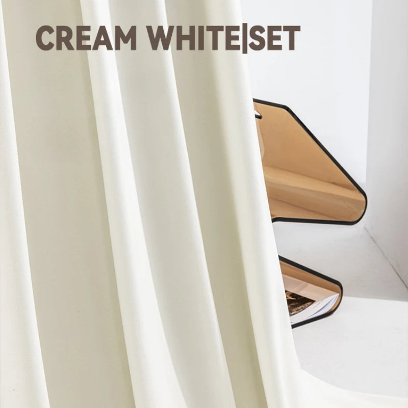 Rideau occultant plissé style moderne pour chambre salon