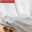 Voilage tulle à motifs décoratifs pour salon chambre