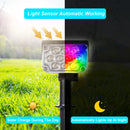 lot de 1 2 ou 4 lampes solaires pour éclairage extérieur réglable