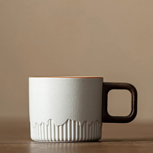 Tasse à thé céramique dégradée 70 ml anse