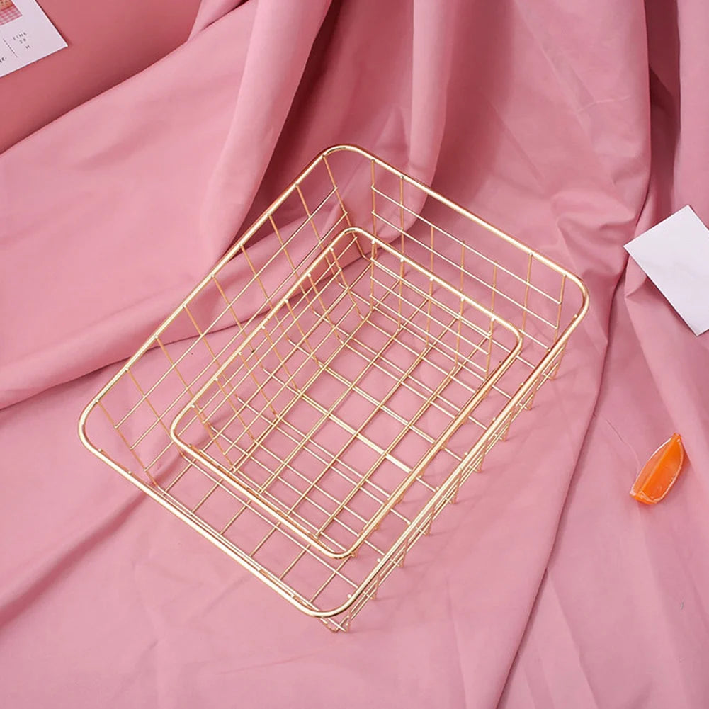 panier de rangement en fer pour toutes les pièces - vue 5 sur 6