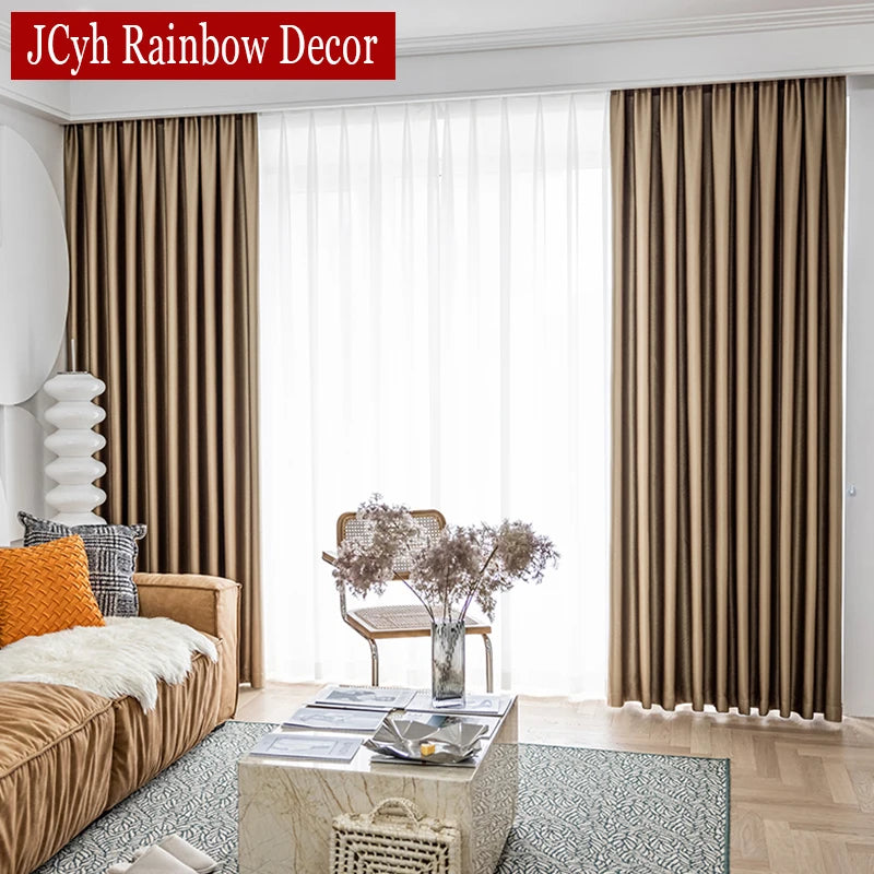 Rideau occultant motif carreaux style moderne salon chambre