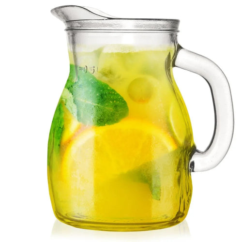 Carafe verre avec poignée 500 ml style moderne