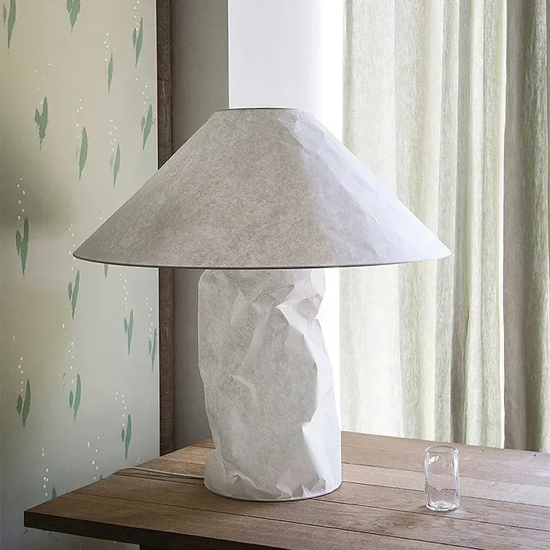 lampe à poser de luxe style wabi-sabi nordique design créatif