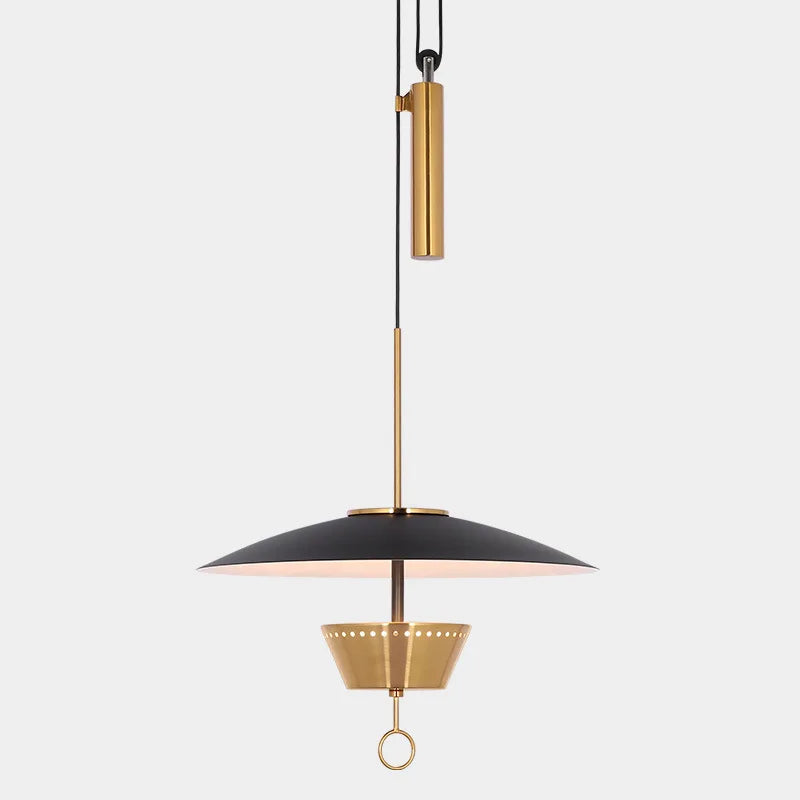 suspension moderne minimaliste en forme d'ovni pour tous espaces