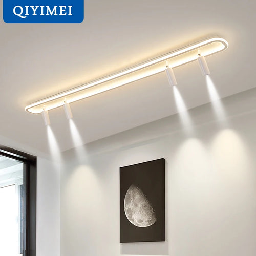lustre led moderne pour éclairage intérieur gradation longue