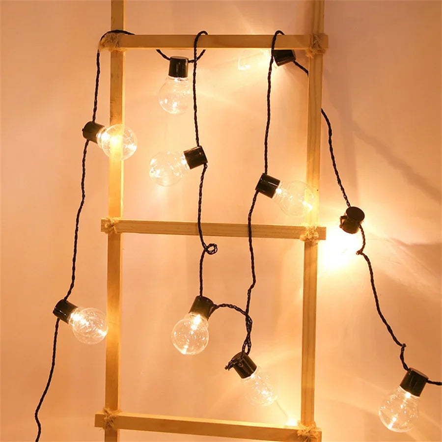 guirlande lumineuse à led pour décoration extérieure festive - vue 6 sur 7