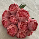 bouquet de pivoines artificielles pour mariage et décoration élégante