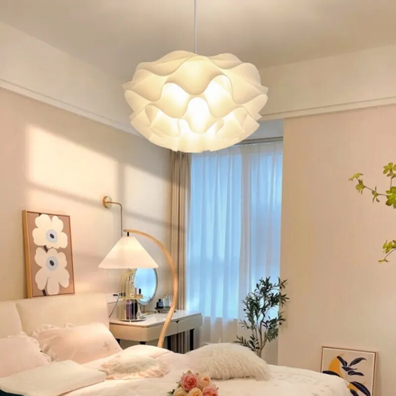 Lustre romantique maître filles nordique créatif moderne fleurs décor mariage - vue 2 sur 11