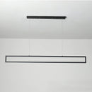 Modern LED black dimming living room light used for hanging decoration of restaurant, coffee shop, bar lighting fixtures