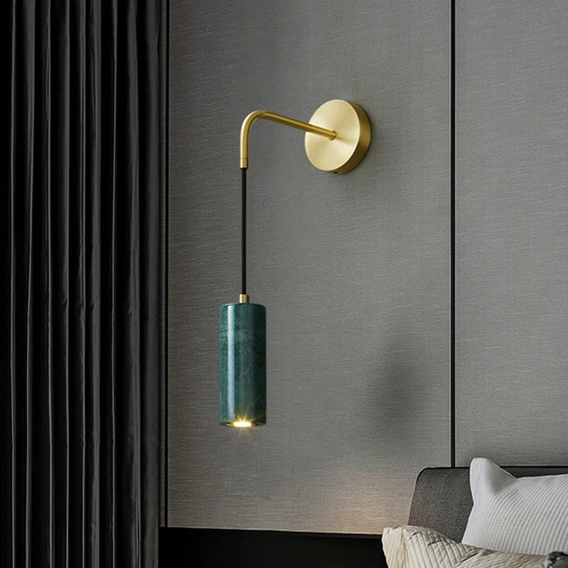 applique murale en marbre italien pour décoration intérieure nordique - vue 2 sur 8