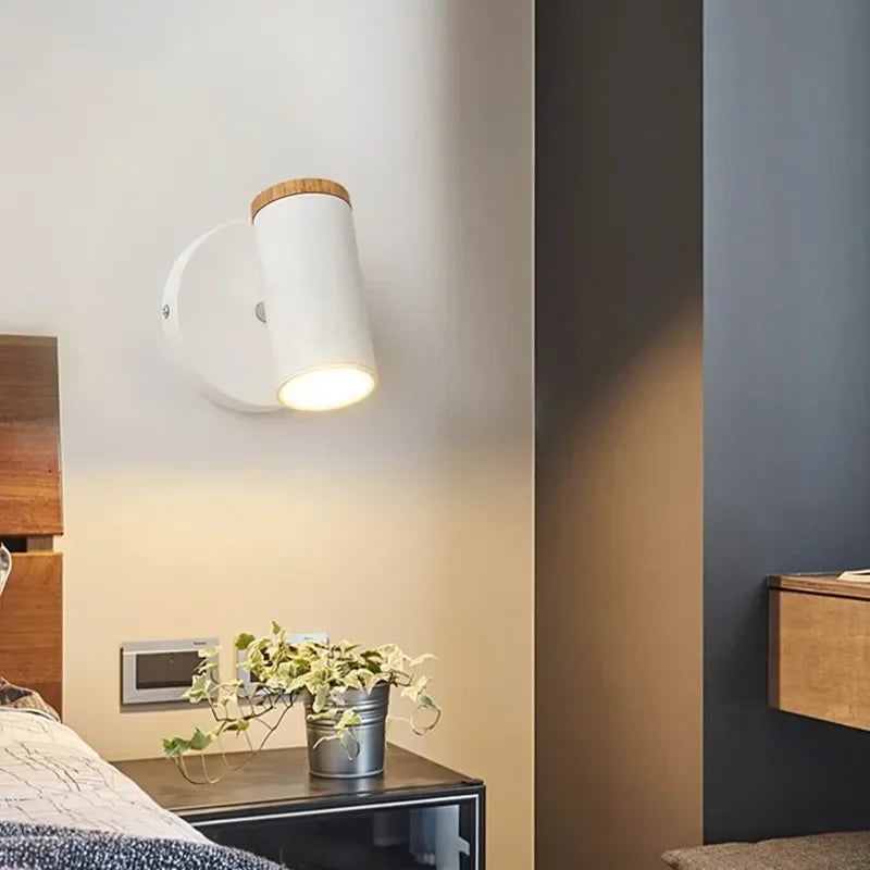 lampe oscillante télescopique bois décor intérieur lustre