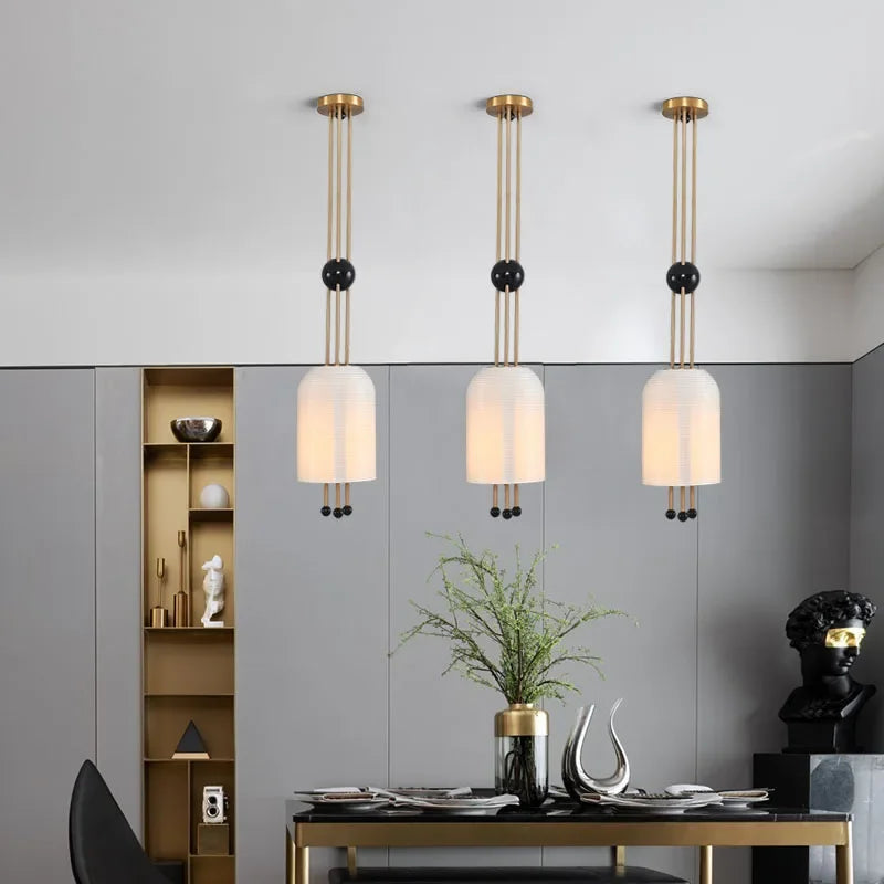 lustre wabi-sabi led pour décoration de la maison