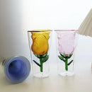 Verre double paroi avec noeud interieur style europeen