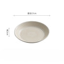 Assiette ceramique relief style japonais retro premium