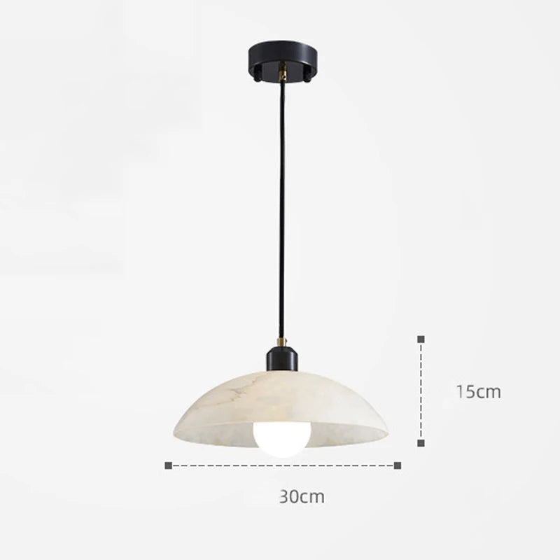 lustre de luxe en marbre populaire pour bar et restaurant