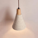 Suspension style japonais cloche en forme de crème Style lustre décoratif Bar