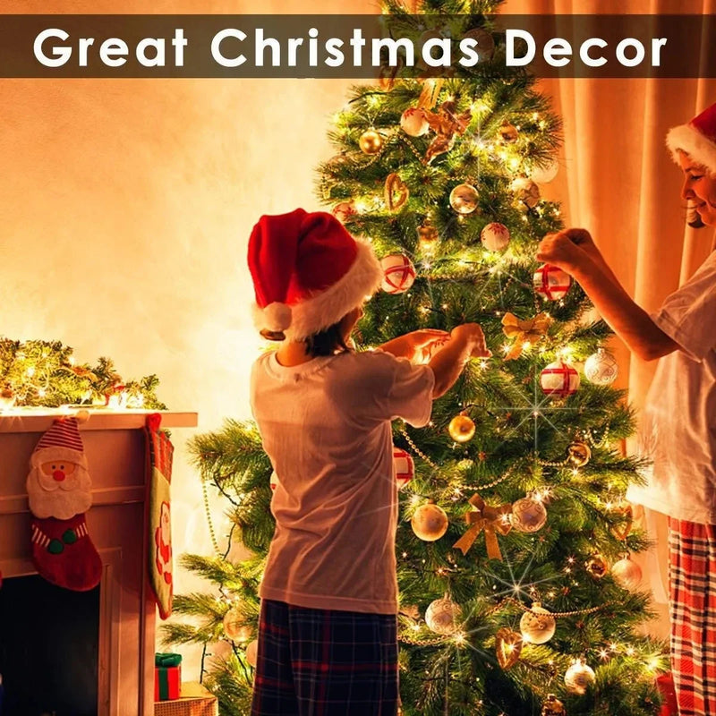 guirlande lumineuse led étanche avec télécommande pour fêtes et décorations