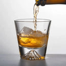 Verre montagne relief pour cocktail whisky vin 310ml