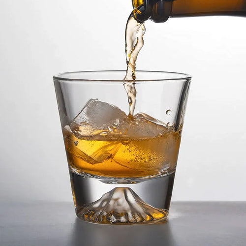 Verre montagne relief pour cocktail whisky vin 310ml
