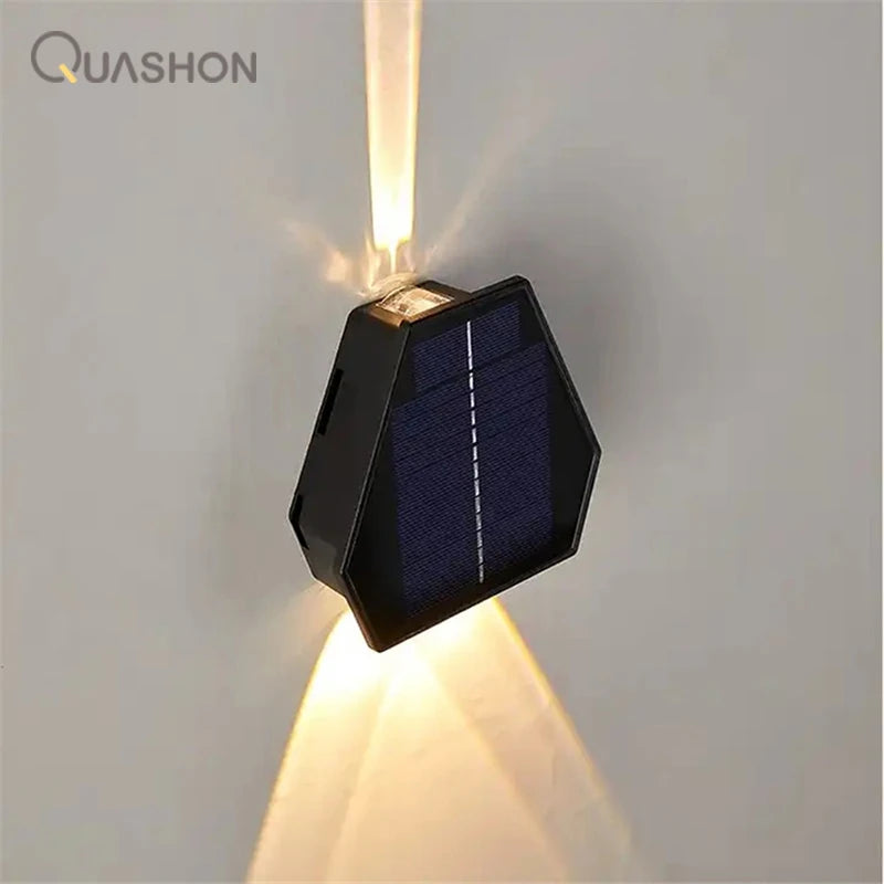 applique murale solaire led extérieure étanche pour jardin