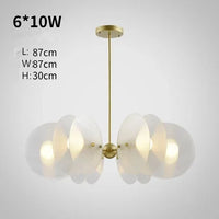 lustre led en verre nordique tables alimentaires lampes suspendues luminaires décoratifs