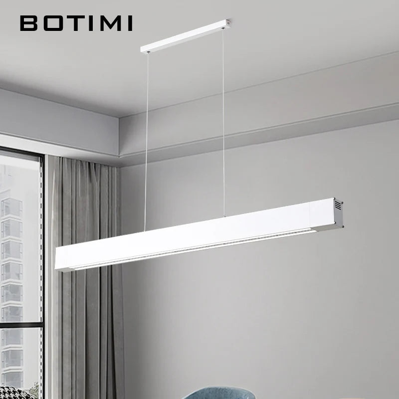 botimi moderne ventilateur led 220v télécommande longue - vue 4 sur 6