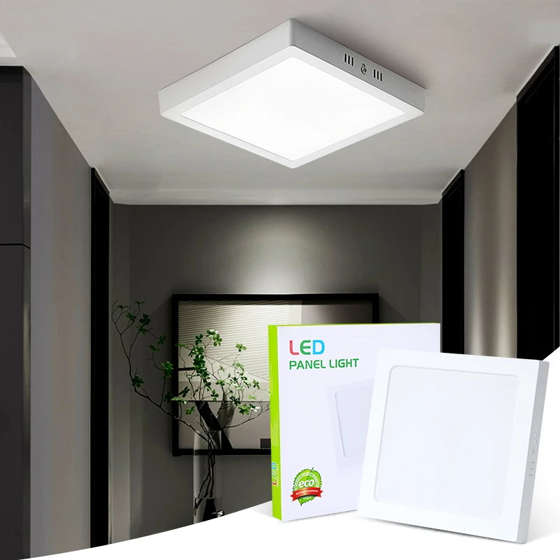 Plafonnier led moderne décoratif avec éclairage rgb
