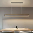Modern LED black dimming living room light used for hanging decoration of restaurant, coffee shop, bar lighting fixtures