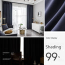 Rideau occultant épais style moderne minimaliste salon chambre
