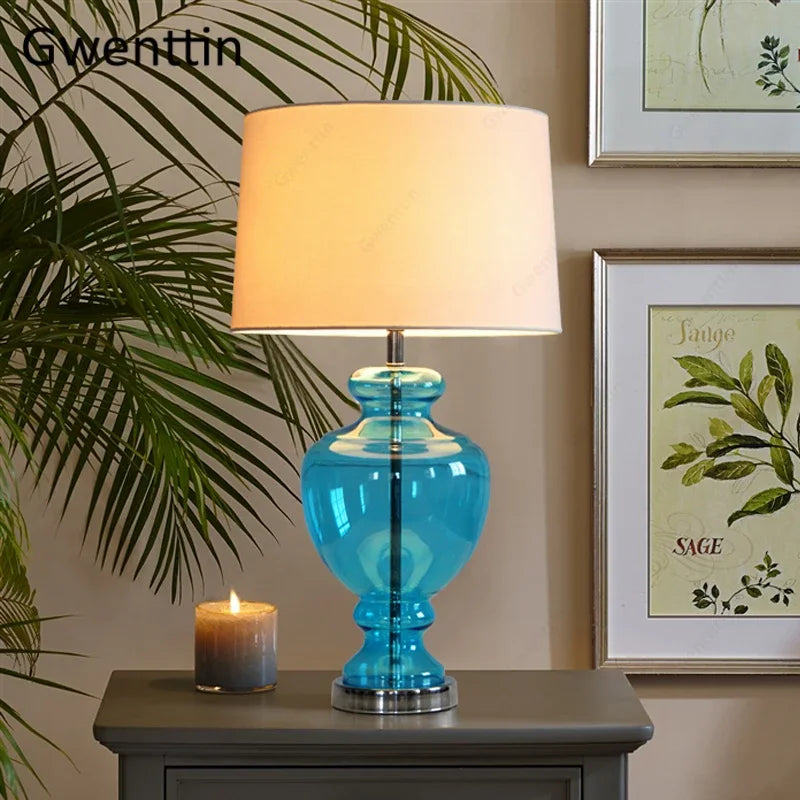 Lampe à poser moderne pour décoration intérieure élégante et romantique
