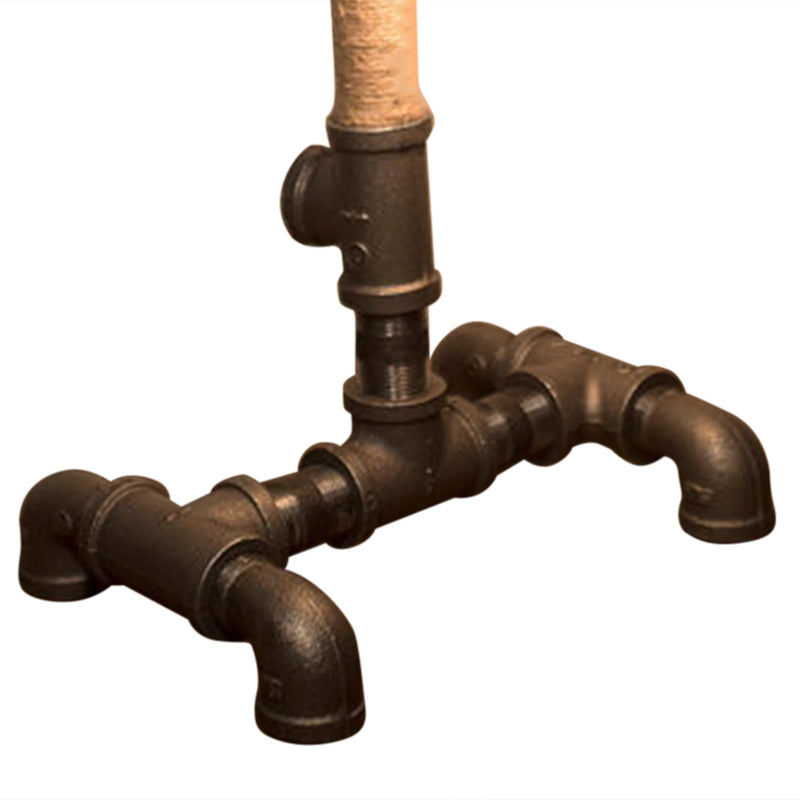 Lampes à conduite d'eau rétro industrielles Vintage en fer rouille E27 pour café