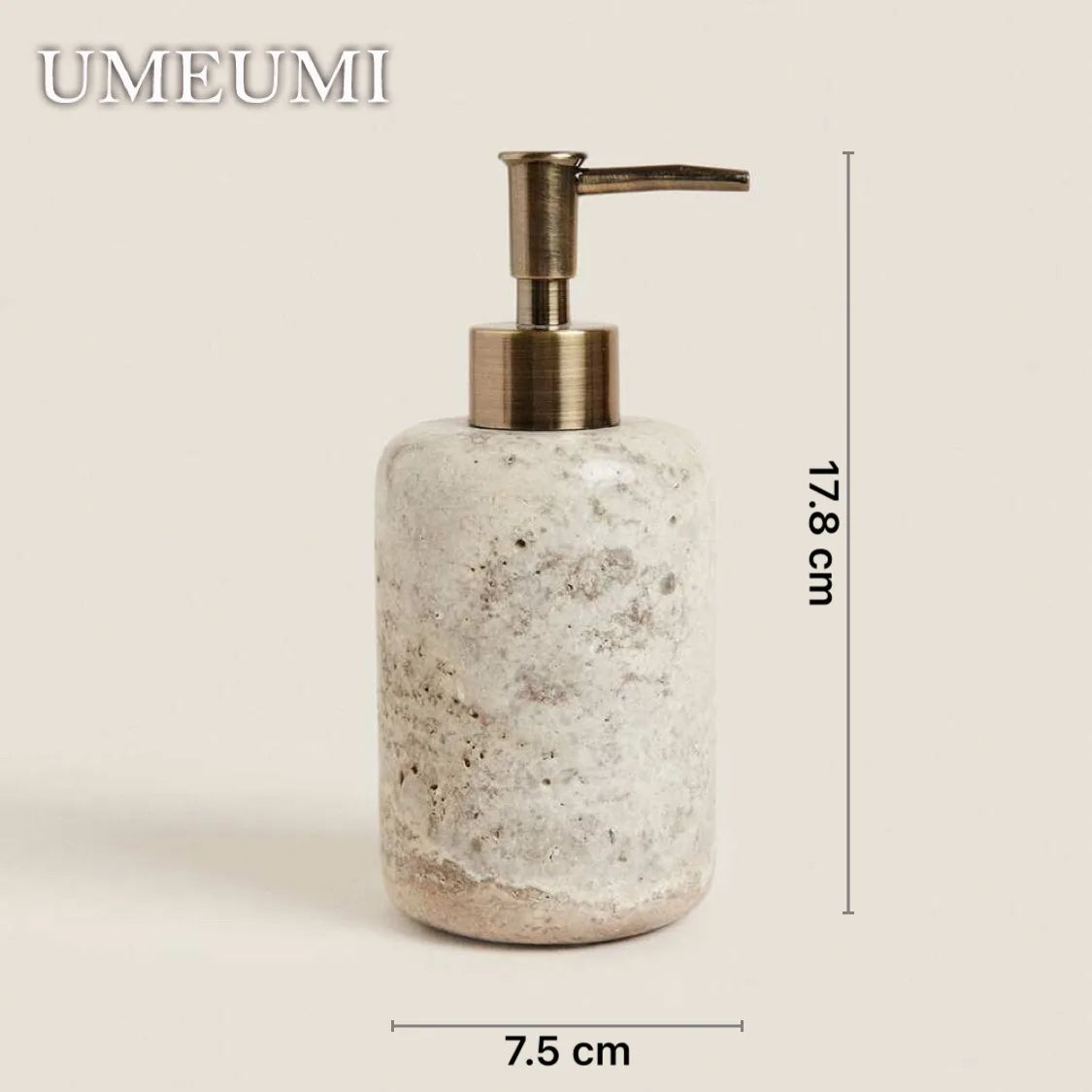 ensemble de salle de bain en marbre naturel et travertin - vue 8 sur 10