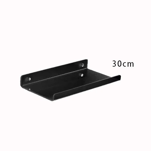 étagère murale flottante en acrylique transparent pour rangement organisé - vue 40 sur 57