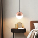 lampe suspendue sphérique design moderne pour intérieurs led