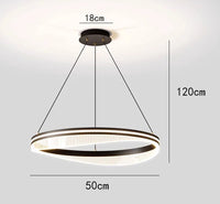 Suspension led plafonnier éclairage intérieur